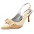 cheap Women&#039;s Shoes-Top Quality Satin Upper Mid Heel Pumps With Bowknot Wedding Shoes/ Bridal Shoes