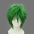cheap Carnival Wigs-Naruto Zetsu Cosplay Wigs Men&#039;s 12 inch Heat Resistant Fiber Green Anime