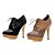 Недорогие Женская обувь-FRANNIE - Ботинки Замша Искусственная кожа