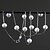 preiswerte Halsketten-Schwarz Rosa Weiß Perlen Halskette Perlenkette Perlen Sterling Silber Weiß Schwarz Rosa Modische Halsketten Schmuck Für Hochzeit Party Jahrestag Geschenk Alltag Verlobung