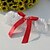 voordelige Bruiloftskousenbanden-kouseband satijn organza strik strass wit rood bruiloft accessoires