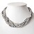 preiswerte Halsketten-Grau Perlen Sterling Silber Modische Halsketten Schmuck Für Party Jahrestag Geschenk Alltag