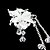 Χαμηλού Κόστους Κεφαλό Γάμου-Ακρυλικό / Κράμα Λουλούδια με 1 Γάμου / Ειδική Περίσταση / ΕΞΩΤΕΡΙΚΟΥ ΧΩΡΟΥ Headpiece