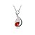 cheap Necklaces-Crystal Drop Pendant Necklace In Alloy (More Colors)