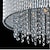 abordables Plafonniers-10 ampoules 57 cm cristal / ampoule inclus plafonniers or moderne contemporain 110-120v / 220-240v / g9