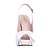 cheap Women&#039;s Shoes-Satin Stiletto Peep Toe Slingbacks With Bow Wedding Shoes