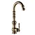 cheap Antique Kitchen Faucets-Kitchen faucet - One Hole Ti-PVD Tall / ­High Arc Deck Mounted Traditional Kitchen Taps
