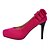 Χαμηλού Κόστους Γυναικεία Παπούτσια-σουέ γόβες με τακούνι ruched (περισσότερα χρώματα)