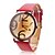 cheap Fashion Watches-Women&#039;s Fashion Watch Quartz Quilted PU Leather Black / White / Red Analog Ladies - Black Brown Red One Year Battery Life / SSUO 377