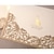 Недорогие Свадебные приглашения-Открытка-карман Свадебные приглашения Пригласительные билеты Формальный / Классический / Жених-невеста Розовая бумага 16,6*11,5 см