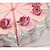 cheap Cake Boxes-Pearl Paper Favor Holder with Ribbons / Flower Favor Boxes - 10