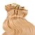 abordables Extensiones de cabello natural-15 pulgadas de 9 piezas 100% del pelo humano clips de las ondas internas en las extensiones de cabello 11 colores disponibles