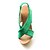 tanie Obuwie damskie-zamszowe sandały klin dla partii / wieczorem (więcej kolorów)
