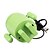preiswerte Mäuse &amp; Tastaturen-USB Android Roboter Lautsprecher Laptop Tablet PC Mitte (grün)