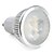 voordelige led-spotlight-LED-spotlampen 310 lm GU10 MR16 3 LED-kralen Krachtige LED Dimbaar Warm wit 220-240 V