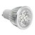 cheap Light Bulbs-LED Spotlight 450 lm GU10 MR16 5 LED Beads High Power LED Warm White 85-265 V / # / #