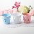 cheap Favor Holders-Favor Pail With Baby Carriage Cutout – Set of 12 (More Colors)