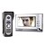 preiswerte Video-Türsprechanlage-7-Zoll-TFT-LCD-Video-Türsprechanlage Gegensprechanlage mit wasserdichte Kamera (420 TVL)