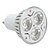 abordables Bombillas-270lm GU10 Focos LED MR16 3 Cuentas LED LED de Alta Potencia Blanco Natural 85-265V