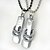 cheap Necklaces-&quot;Only My Love&quot; Necklace (Set of 2)