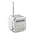 economico Casse-Radiolina FM mini, a forma di cubo, digitale, con cassa (lettore Micro SD, USB, vari colori)
