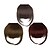 cheap Clip in Extensions-Clip in Synthetic Bang with Temples 3 Colors Available