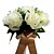 Χαμηλού Κόστους Λουλούδια Γάμου-Λουλούδια Γάμου Μπουκέτα Γάμου Σατέν 8,66 &quot; (περίπου22εκ)