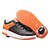 Χαμηλού Κόστους Εξοπλισμός Σκέιτ-μεσαίο τροχό μόνο παπούτσια κυλίνδρους (μαύρο, πορτοκαλί)