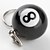 billige Nøkkelringer-biljard ball nøkkelring (7 stykker)