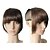 abordables Extensiones de cabello natural-recorte en la encantadora explosión ordenada sintético con templos - 4 colores disponibles