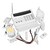 billiga Larmsystem för hemmet-8 zonen trådbunden och trådlös alarm värd (auto urtavla, LED indikator)