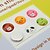 cheap iPod-Home Button Sticker for iPhone , iPad and iPod (6 Pack, Cartoon)