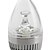 Недорогие Лампы-Светодиодные лампы в форме свечи, теплый белый свет, E14 3W 3 * 1W 3000-3300k 240-265Lm (85-265В)