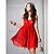 cheap Women&#039;s Dresses-A-line Strapless Sweetheart Neck Date Night Mini Dress (More Colors)