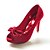 Χαμηλού Κόστους Γυναικεία Παπούτσια-σουέ peep toe γόβες με τακούνι πλώρη για το κόμμα / βράδυ (περισσότερα χρώματα)