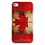 billige iPhone Tilbehør-beskyttende Retro  Polykarbonat cover til iPhone 4 og 4S (Canadisk Flag)