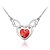 cheap Necklaces-45-cm Flying Heart Austrian Crystal Necklace