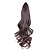 olcso Copfok-Human Hair Extensions Synthetic Extentions Wavy Synthetic Hair 18 inch Long Hair Extension Hair weave 1pc Women&#039;s Party Evening Daily