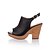cheap Women&#039;s Shoes-Leatherette  Chunky Heel Sandals / Peep Toe With Buckle Party / Evening Shoes (More Colors Available)