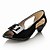 cheap Women&#039;s Shoes-Leatherette Low Heel Open Toe Shoes With Bow (More Colors)