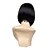 tanie Peruki syntetyczne-Capless uroczy, urok, krótkie włosy syntetyczne peruki pełne Bang 4 kolory do wyboru