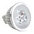 cheap Light Bulbs-6500lm GU5.3(MR16) LED Spotlight MR16 3 LED Beads High Power LED Dimmable Natural White 12V / #