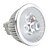 halpa Lamput-6500lm GU5,3(MR16) LED-kohdevalaisimet MR16 3 LED-helmet Teho-LED Himmennettävissä Neutraali valkoinen 12V / #