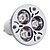 levne Žárovky-3 W LED bodovky 3000 lm GU10 MR16 3 LED korálky High Power LED Teplá bílá 85-265 V