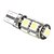 cheap Decorative Lights-T10 9 SMD LED White Light Bulb