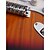 abordables Guitares Electriques-stratégie personnalisée guitare électrique avec des accessoires en coucher de soleil / crème / rouge / noir