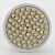 baratos Pacotes de lâmpadas-Lâmpada de Foco GU10 3 W 200 LM 2800K K Branco Quente 60 SMD 3528 AC 220-240 V MR16