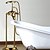 tanie Baterie wannowe-Bateria wannowa - Antyczny Ti-PVD Wanna i prysznic Zawór ceramiczny Bath Shower Mixer Taps