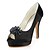 cheap Women&#039;s Heels-Silk Stiletto Heel Peep Toe / Pumps With Crystal Wedding Shoes (More Colors Available)