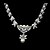 cheap Jewelry Sets-Rhinestone Pearl Wedding Party Anniversary Birthday Engagement Gift Alloy Earrings Necklaces